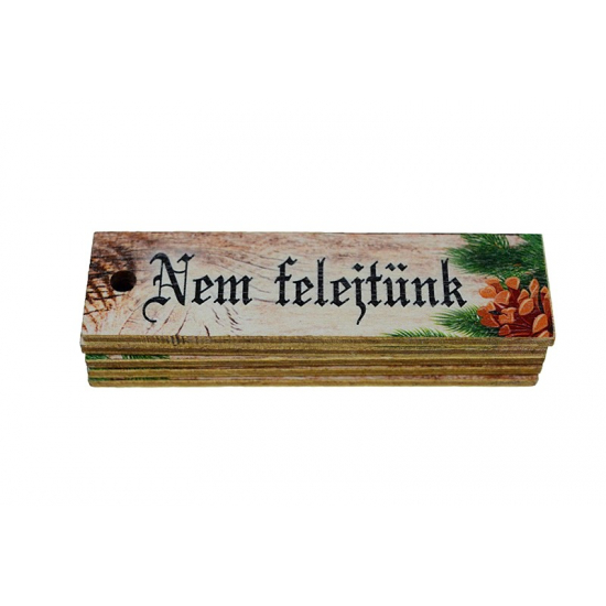 TÁBLA FURATOLT BILÉTA TOBOZOS 2*7,5 cm LV
