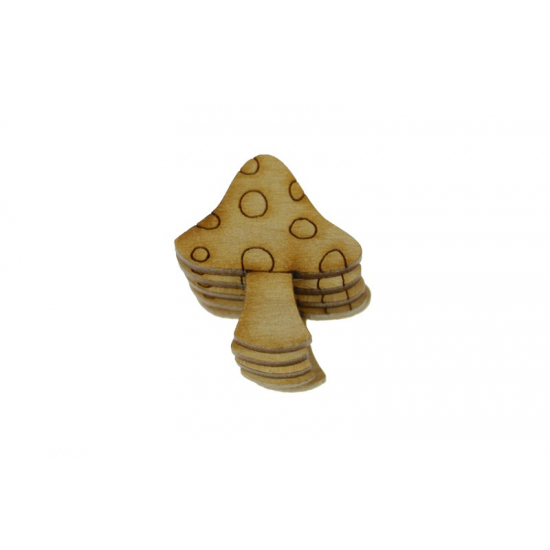 TÁBLA Gomba 3*2,8 cm LV