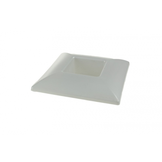 Tál plasztik Cordoba 17/7*17/7*H5,5cm ezüst