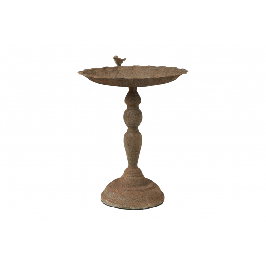 Tálaló fém 27*25,5*33,5cm rozsda