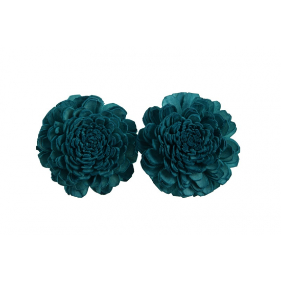Termés Shola Flower 6cm s/4 kék