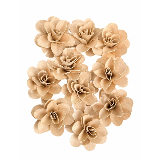 Termés Wood Petal 6cm s/10 cappuccino