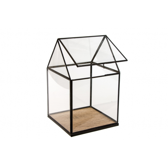 Terrárium fém 20*25*38 barna