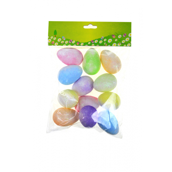 Tojás hcell 3*5CM s/12 több szín