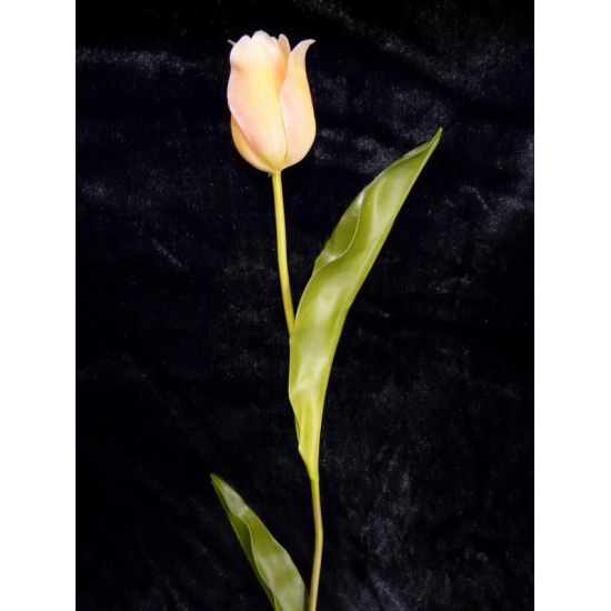 Selyemvirág Tulipán Abhika 83cm sárga