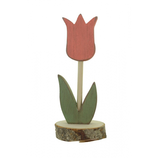 Tulipán fa 17,5cm rózsaszín