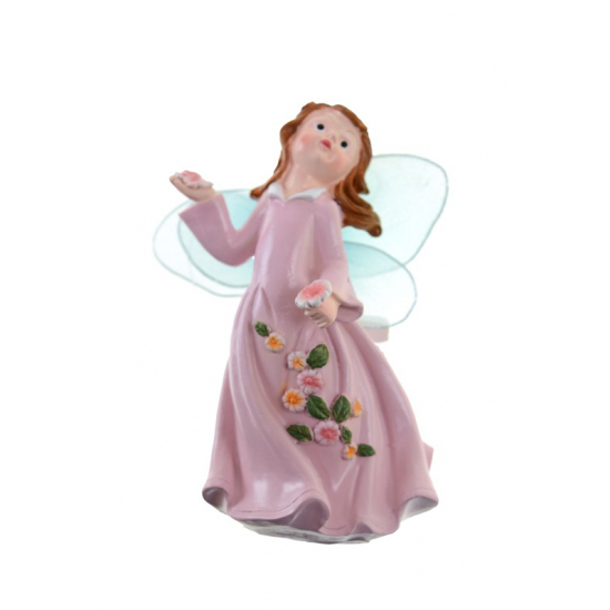 Tündér poly 10cm rózsaszín