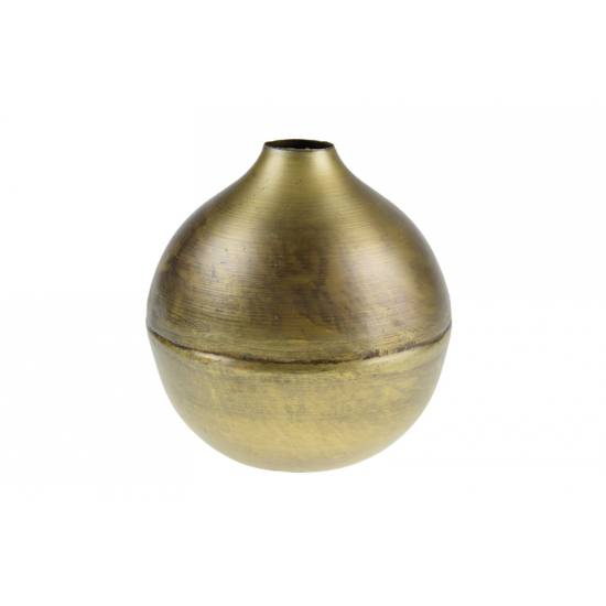 Váza fém 11.5cm arany