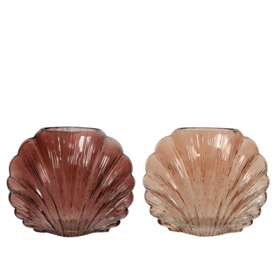 Váza üveg 12*25*21cm többféle