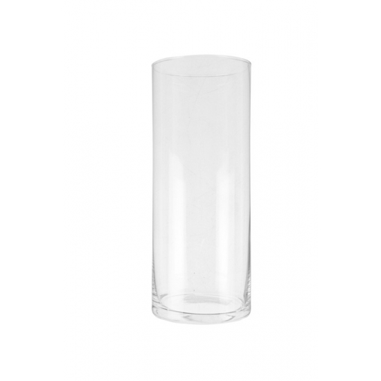 Váza üveg cilinder H25 D10