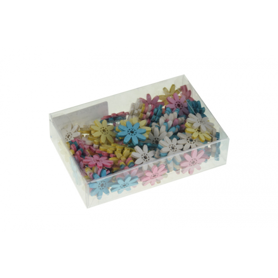Virág fa 2,5cm s/120 mix színes