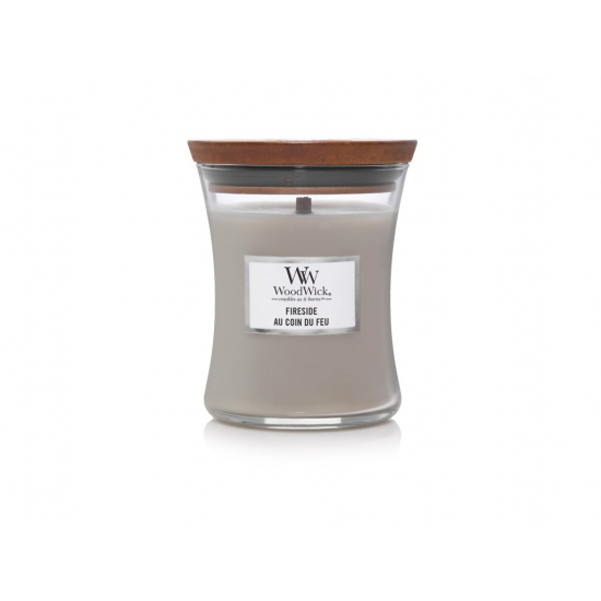 WoodWick illatgyertya kis üveges 85g Fireside