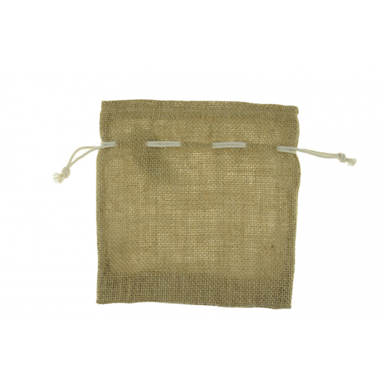 Zsák juta 22*8,5*24cm natúr