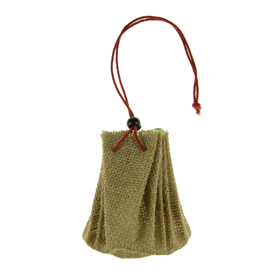 Zsák juta 9*12cm natúr
