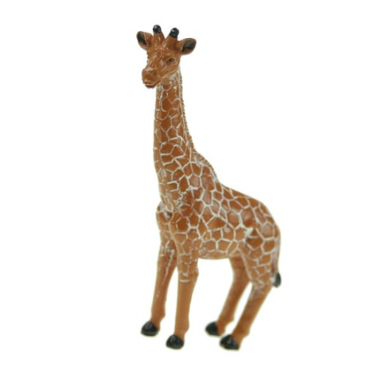 Figura zsiráf poly foltos 10cm natúr
